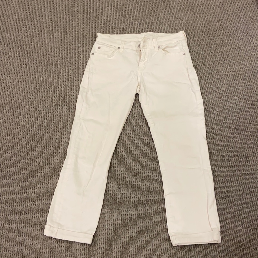 White jeans